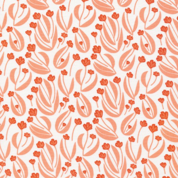 Bio Baumwolle - Barnest orange - Stockbridge - Cloud9 Fabrics